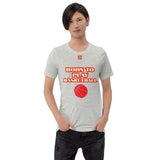 Unisex t-shirt "10101-0031 Born To Play Basketball (Red Logo)"