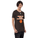 Unisex t-shirt "10101-0031 Born To Play Basketball (White Logo)"