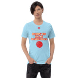 Unisex t-shirt "10101-0031 Born To Play Basketball (Red Logo)"