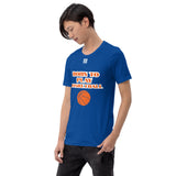 Unisex t-shirt "10101-0031 Born To Play Basketball (White Logo)"