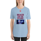 Short-Sleeve Unisex T-Shirt "2012-0141 Reach For The Stars (Red Logo)" - JCBTGlobal