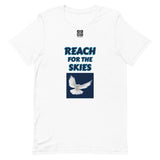 Short-Sleeve Unisex T-Shirt "2012-0131 Reach For The Skies (Black Logo)" - JCBTGlobal