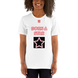 Short-Sleeve Unisex T-Shirt "2012-0152 Born A Star (Red Logo)" - JCBTGlobal