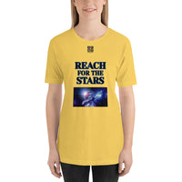 Short-Sleeve Unisex T-Shirt "2012-0141 Reach For The Stars (Black Logo)" - JCBTGlobal