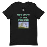 Short-Sleeve Unisex T-Shirt "2012-0101 Believe In The Unseen (White Logo)" - JCBTGlobal