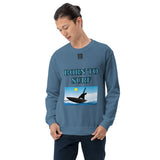 Unisex Sweatshirt "1031-0061 Born To Surf (Black Logo)" - JCBTGlobal