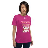 Short-Sleeve Unisex T-Shirt "2012-0091 Insane Focus (White Logo)" - JCBTGlobal