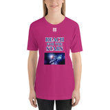 Short-Sleeve Unisex T-Shirt "2012-0141 Reach For The Stars (White Logo)" - JCBTGlobal