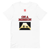 Short-Sleeve Unisex T-Shirt "2012-0121 On A Mission (Red Logo)" - JCBTGlobal