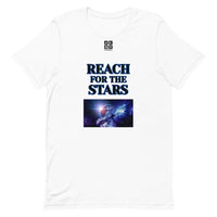 Short-Sleeve Unisex T-Shirt "2012-0141 Reach For The Stars (Black Logo)" - JCBTGlobal