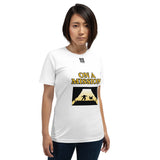 Short-Sleeve Unisex T-Shirt "2012-0121 On A Mission (Black Logo)" - JCBTGlobal