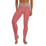 Yoga Leggings "2021-0111 Gray (Red Logo)" - JCBTGlobal