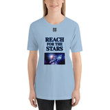 Short-Sleeve Unisex T-Shirt "2012-0141 Reach For The Stars (Black Logo)" - JCBTGlobal