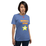 Short-Sleeve Unisex T-Shirt "2012-0151 Born A Star (Red Logo)" - JCBTGlobal