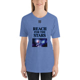 Short-Sleeve Unisex T-Shirt "2012-0141 Reach For The Stars (Black Logo)" - JCBTGlobal