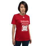 Short-Sleeve Unisex T-Shirt "2012-0091 Insane Focus (White Logo)" - JCBTGlobal