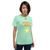 Short-Sleeve Unisex T-Shirt "2012-0151 Born A Star (Red Logo)" - JCBTGlobal