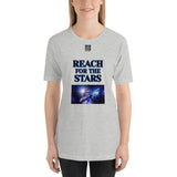 Short-Sleeve Unisex T-Shirt "2012-0141 Reach For The Stars (Black Logo)" - JCBTGlobal