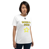 Short-Sleeve Unisex T-Shirt "2012-0151 Born A Star (Black Logo)" - JCBTGlobal