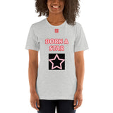 Short-Sleeve Unisex T-Shirt "2012-0152 Born A Star (Red Logo)" - JCBTGlobal