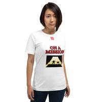 Short-Sleeve Unisex T-Shirt "2012-0121 On A Mission (Red Logo)" - JCBTGlobal