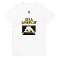 Short-Sleeve Unisex T-Shirt "2012-0121 On A Mission (Black Logo)" - JCBTGlobal