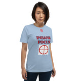 Short-Sleeve Unisex T-Shirt "2012-0091 Insane Focus (Red Logo)" - JCBTGlobal