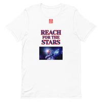 Short-Sleeve Unisex T-Shirt "2012-0141 Reach For The Stars (Red Logo)" - JCBTGlobal