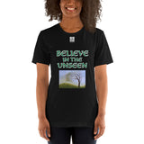 Short-Sleeve Unisex T-Shirt "2012-0101 Believe In The Unseen (White Logo)" - JCBTGlobal