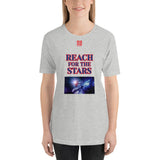 Short-Sleeve Unisex T-Shirt "2012-0141 Reach For The Stars (Red Logo)" - JCBTGlobal