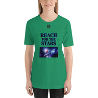 Short-Sleeve Unisex T-Shirt "2012-0141 Reach For The Stars (Black Logo)" - JCBTGlobal