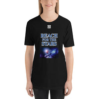 Short-Sleeve Unisex T-Shirt "2012-0141 Reach For The Stars (White Logo)" - JCBTGlobal