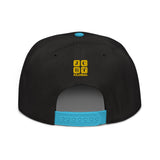 Snapback Hat "2051-0011 Born To Play Soccer (Yellow Logo)" - JCBTGlobal