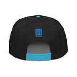 Snapback Hat "1051-0071 Born To Skate (Blue Logo)" - JCBTGlobal