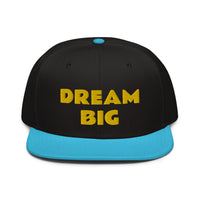 Snapback Hat "1052-0011 Dream Big (Yellow Logo)" - JCBTGlobal