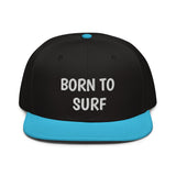 Snapback Hat "2051-0031 Born To Play Surf (White Logo)" - JCBTGlobal