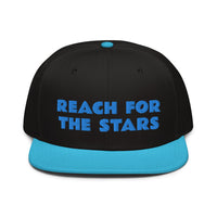 Snapback Hat "1052-0141 Reach For The Stars (Blue Logo)" - JCBTGlobal