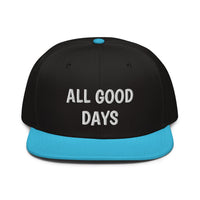 Snapback Hat "2052-0031 All Good Days (White Logo)" - JCBTGlobal