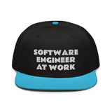 Snapback Hat "2052-0081 Software Engineer At Work (White Logo)" - JCBTGlobal