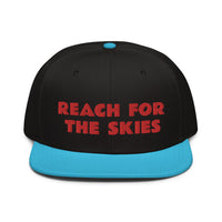 Snapback Hat "2052-0131 Reach For The Skies (Red Logo)" - JCBTGlobal