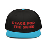 Snapback Hat "2052-0131 Reach For The Skies (Red Logo)" - JCBTGlobal