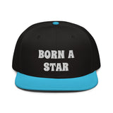 Snapback Hat "2052-0151 Born A Star (White Logo)" - JCBTGlobal