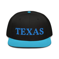 Snapback Hat "1053-0021 Texas (Blue Logo)" - JCBTGlobal