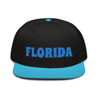 Snapback Hat "1053-0031 Florida (Blue Logo)" - JCBTGlobal