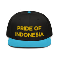 Snapback Hat "1054-0041 Indonesia (Yellow Logo)" - JCBTGlobal