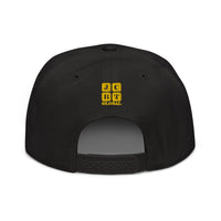 Snapback Hat "1052-0081 Software Engineer At Work (Yellow Logo)" - JCBTGlobal