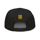 Snapback Hat "2051-0021 Born To Play Basketball (Yellow Logo)" - JCBTGlobal