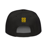 Snapback Hat "2051-0041 Born To Play Ice Skate (Yellow Logo)" - JCBTGlobal