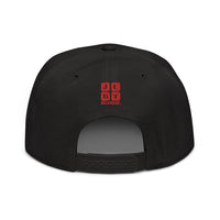 Snapback Hat "2052-0021 Golden Rule (Red Logo)" - JCBTGlobal