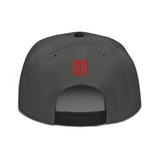 Snapback Hat "2051-0021 Born To Play Basketball (Red Logo)" - JCBTGlobal